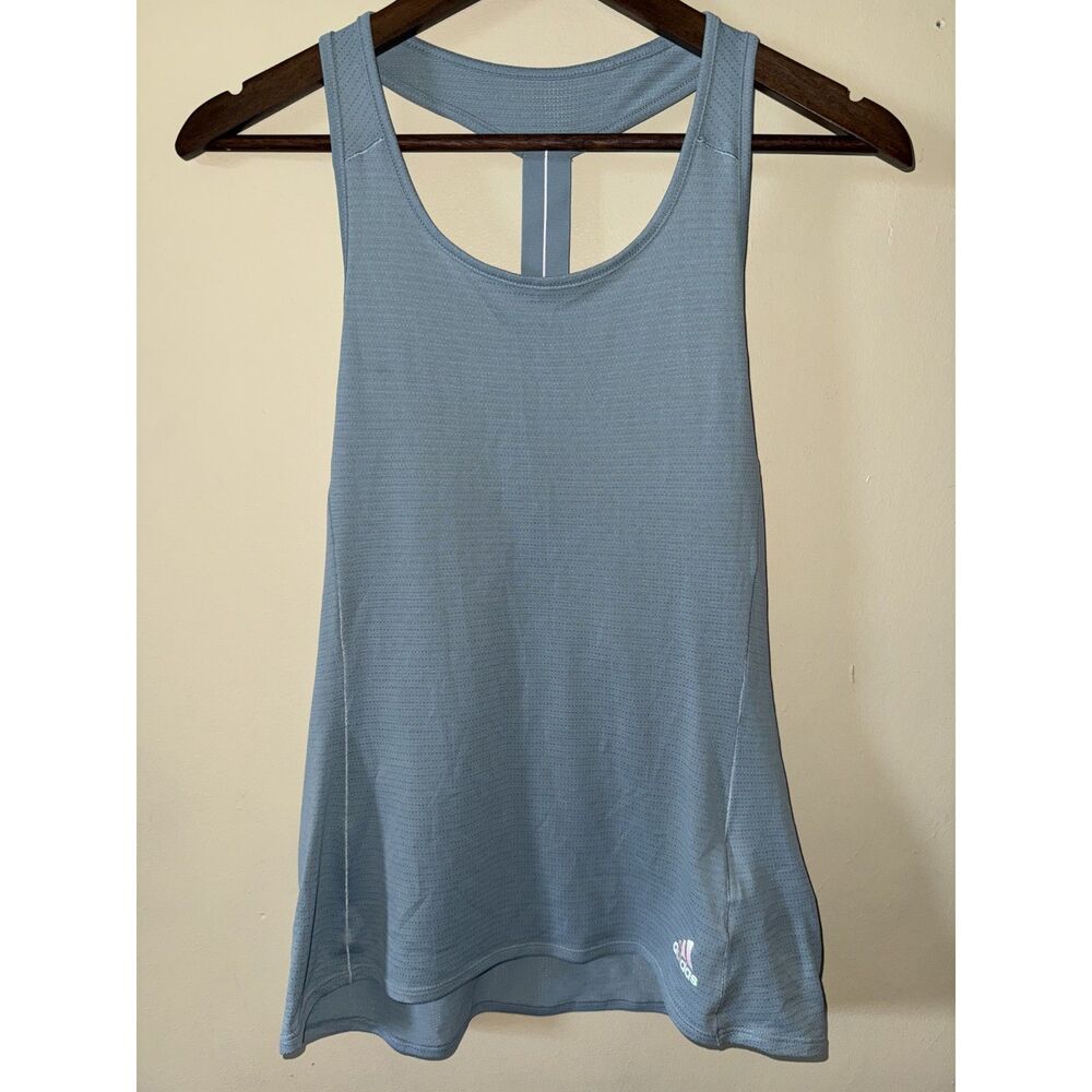 Adidas Climalite Running Tank Top Blue Medium M